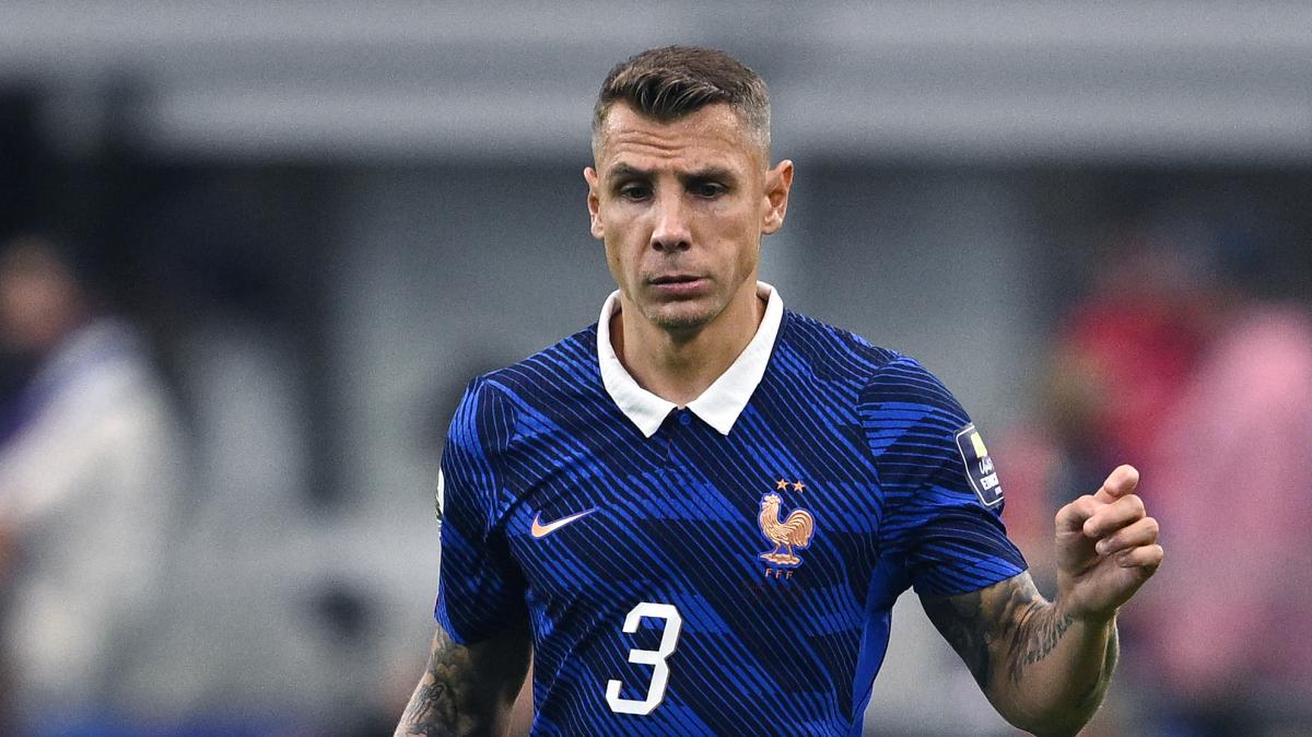 Lucas Digne, autore del fallo su Yamal. Anche se preferito a Theo Hernandez