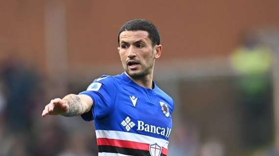 Sampdoria, risentimento muscolare per Sensi: il centrocampista out per la sfida con la Lazio
