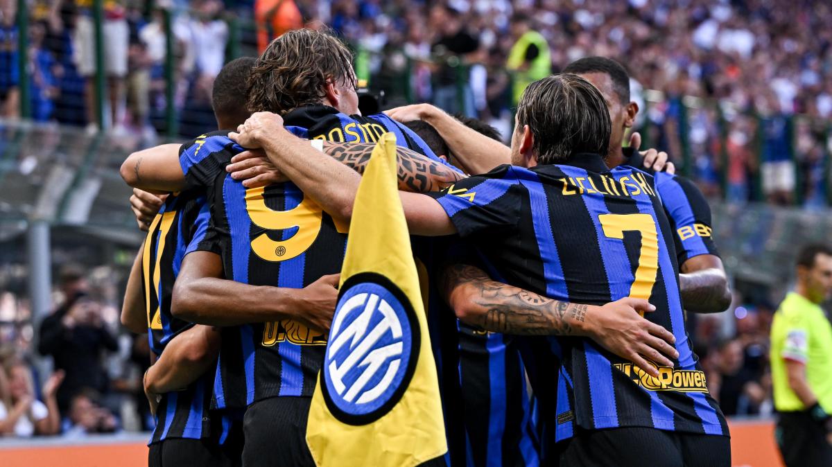 Zielinski riporta l'Inter in vantaggio, nerazzurri ora sul 2-1 contro il Monza al 48'