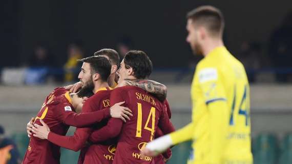 Chievo Verona-Roma 0-3: il tabellino della gara