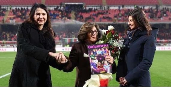 A Monza il calcio femminile celebra Ceraso Levati: storica dirigente del Fiammamonza