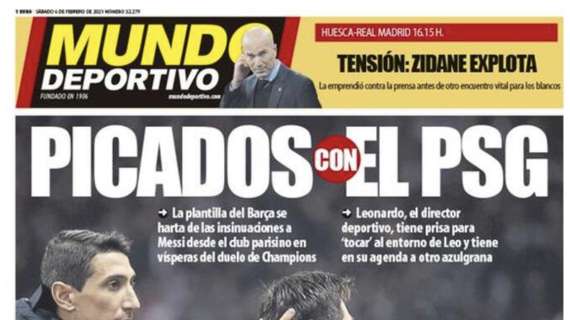 Le aperture in Spagna - Messi-Psg: il Barça è stufo. Zidane esplode in conferenza