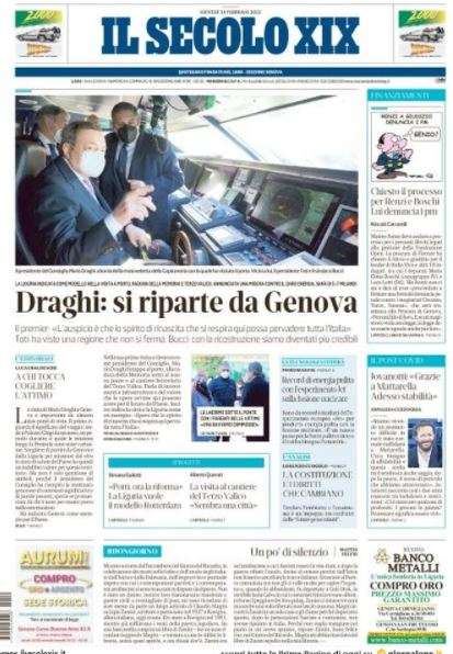 Il Secolo XIX: "Genoa, a caccia della prima volta"