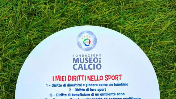 Il museo del calcio di Coverciano celebra i diritti dei bambini