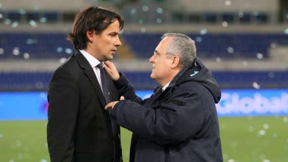 Lazio, Lotito ha tranquillizzato Inzaghi prima della semifinale di San Siro