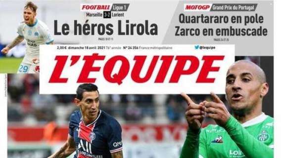 L'apertura de L'Equipe sul PSG e la Ligue 1: "Nessuna tregua"