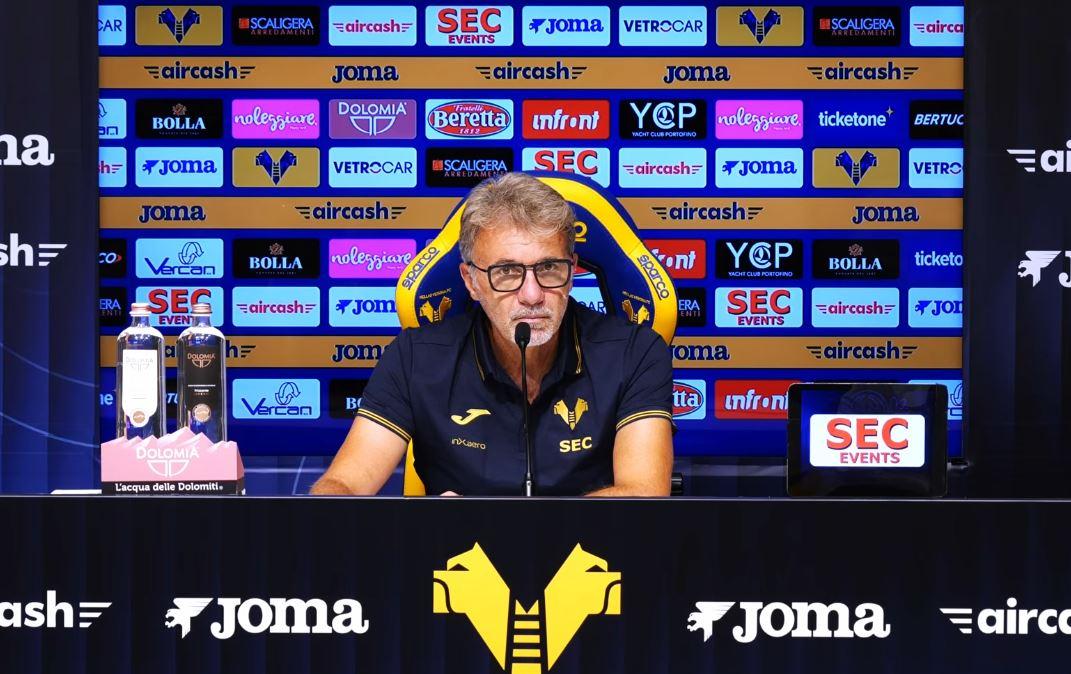 Hellas Verona, Baroni: "Gli errori vanno guardati negli occhi, senza vergogna"