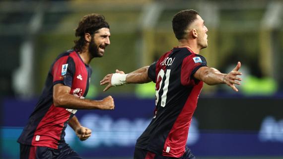 Si sblocca la sfida tra Cagliari ed Hellas Verona, il gol dell'1-0 è firmato da Piccoli