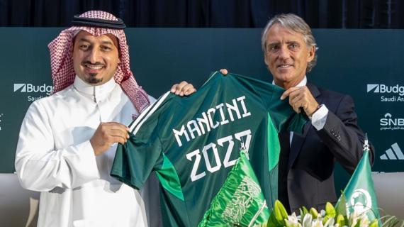 Mancini torna in Italia: il CT dell'Arabia Saudita ha seguito la Samp a Marassi