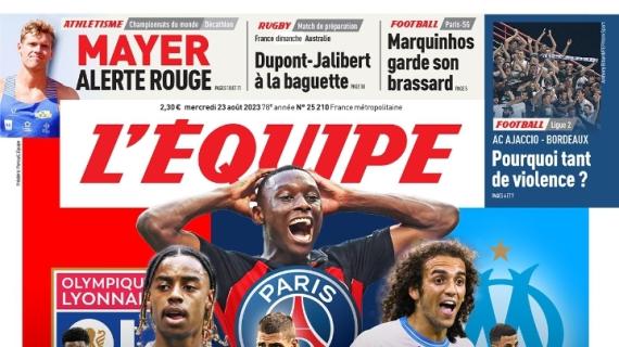 L'Equipe apre con i giocatori sul mercato in Francia: da Verratti a Guendouzi