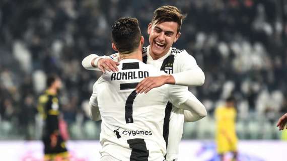 Juventus-Frosinone 3-0: il tabellino della gara