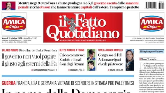 Il Fatto Quotidiano: "Scommese, Tonali e Zaniolo fuori dagli Azzurri"