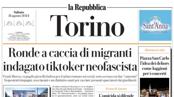 La Repubblica-Torino: "Un Toro corsaro in Laguna trova la testa della classifica"