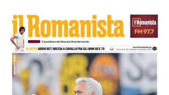 Mourinho ha in mente una Roma più aggressiva, Il Romanista titola: "Spunto di sutura"