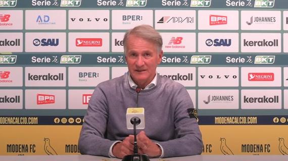 Modena, Tesser: "Molto importante aver preso i tre punti. Poli? Vedremo domani"