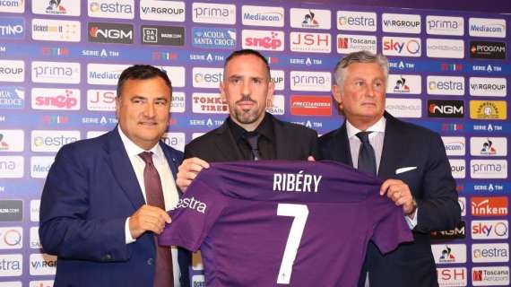 Ribery può lasciare la Fiorentina? Pradè: "Solo un malinteso, Franck è felicissimo qui"