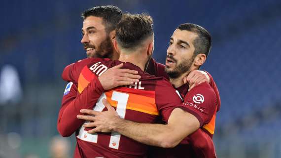 Dzeko inventa, Mkhitaryan spinge in rete: la Roma sblocca il derby con la Lazio