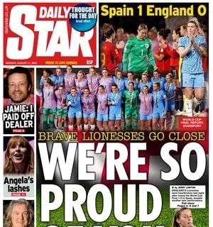 Le aperture inglesi - Mondiale femminile, Inghilterra ko in finale: "We're so proud of you"