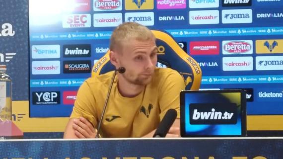 Verona, Nelsson ammette: "In spogliatoio non eravamo contenti, ci teniamo il punto"