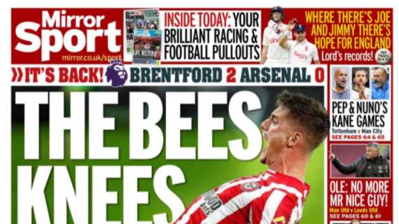 Le aperture inglesi - Il neopromosso Brentford batte l'Arsenal 2-0 alla prima di Premier League
