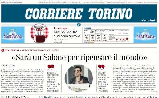 Corriere di Torino in taglio basso: "Il Toro vince a Verona e va a 50 punti"