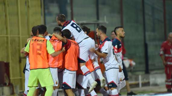 Serie C, girone C: prima vittoria per la Casertana. 3-1 in casa della Virtus Francavilla