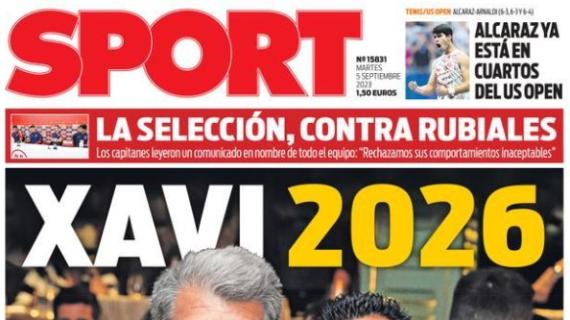 Le aperture spagnole - Xavi rinnoverà col Barça fino al 2026. La Nazionale respinge Rubiales