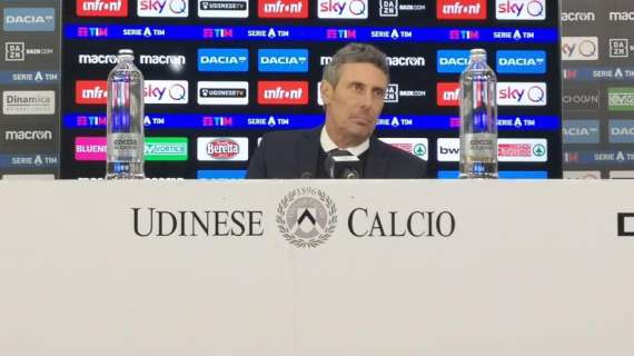 Udinese, tocca a Gotti: "Abbiamo lavorato bene, poi ovvio che tutto debba passare dal campo"