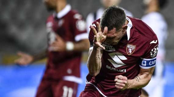 Torino e Udinese lottano ad armi pari, ma Belotti alza la cresta: granata avanti 1-0 al 45'