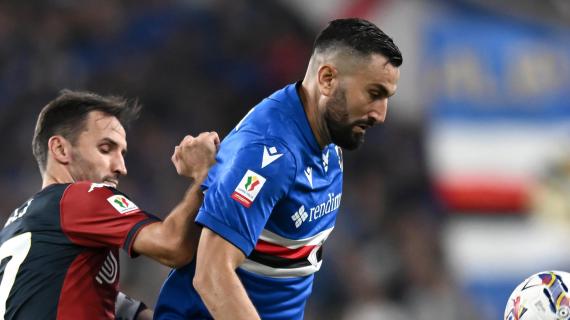 La Samp è a 45 minuti dalla salvezza: 1-0 in casa della Salernitana all'intervallo
