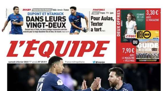 L'Equipe: "Il PSG senza Neymar e Mbappe affronta il Tolosa con un gennaio cupo alle spalle"
