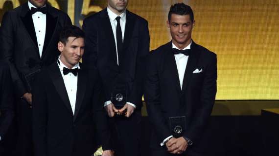 CR7: "Non è un caso che solo io e Messi abbiamo cinque palloni d'oro"