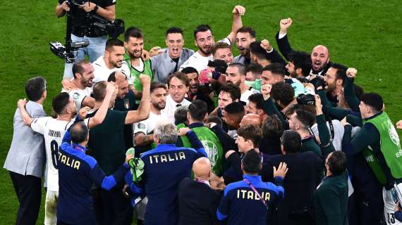 Euro 2020, ora la Final Four: il 6 luglio Italia-Spagna, il 7 Inghilterra-Danimarca
