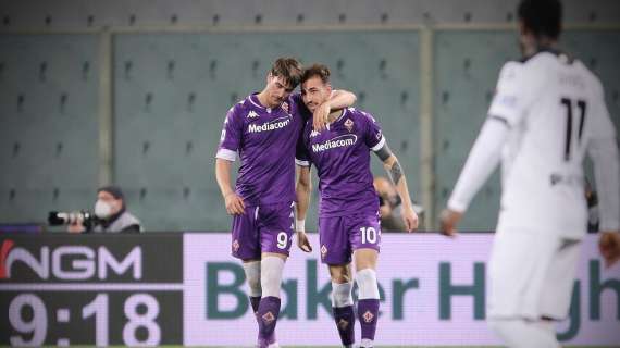 Fiorentina-Spezia 3-0. Castrovilli svolta la Viola. In gol anche Vlahovic ed Eysseric
