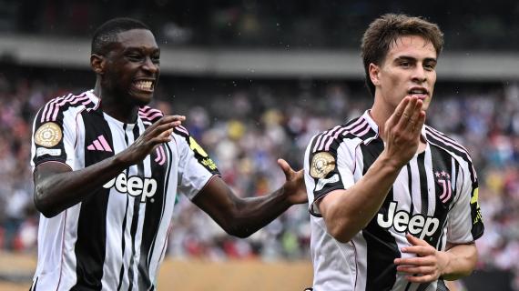 La Juve riparte da Yildiz e Kolo Muani. Tuttosport titola: "Avanti insieme per vincere"