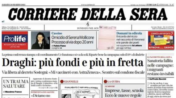 Corriere della Sera: "Braccio di ferro tra i club e le Nazionali"
