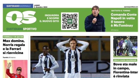 La Juve non vince a Lecce, QS in apertura: "Una Signora incompiuta"