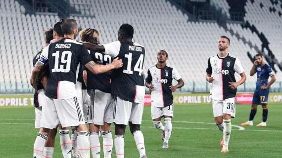 Dybala, Cristiano Ronaldo, Higuain e De Ligt. Le migliori immagini di Juventus-Lecce 4-0