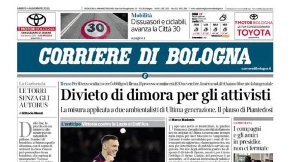 Corriere di Bologna sulla vittoria dei rossoblù: "Il Bologna formato Paradiso"