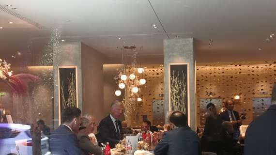 TMW - Pausa pranzo post assemblea: Preziosi e Ferrero a tavola con Lotito e Cairo