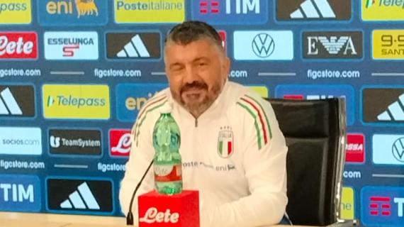 Italia, parola al ct Gattuso: "Israele? Se non giochiamo è 3-0 a tavolino. Chiesa non se la sente"