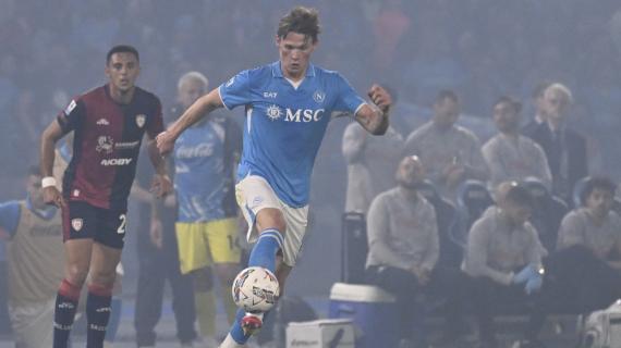 Napoli in vantaggio, fuochi d'artificio in città al gol di McTominay