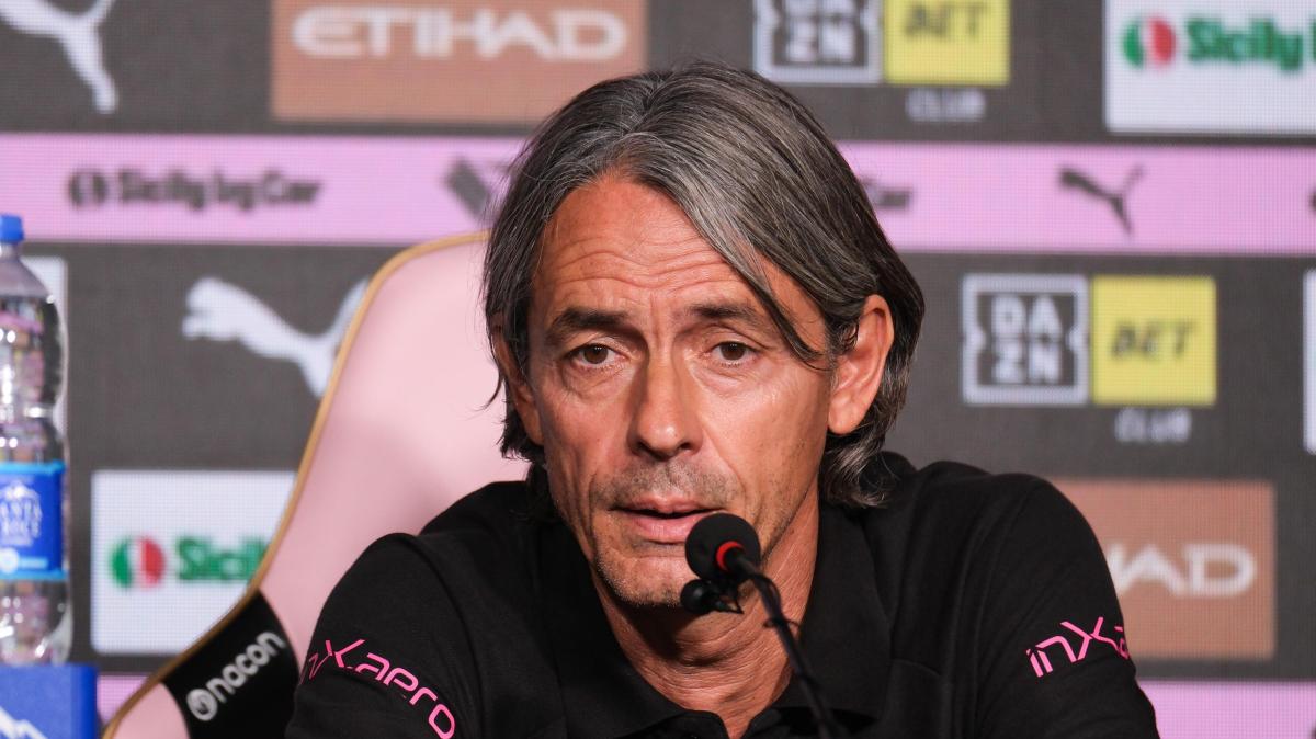 Palermo, Inzaghi dopo il 5-2 al Mantova: "Peda? Contiamo di recuperarlo già per lunedì"