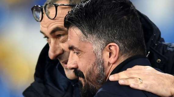 Napoli-Juve, i voti ai tecnici: Gattuso perfetto. Sarri, scelte sbagliate