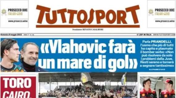 Vlahovic in difficoltà, Prandelli assicura a Tuttosport: "Farà un mare di gol"
