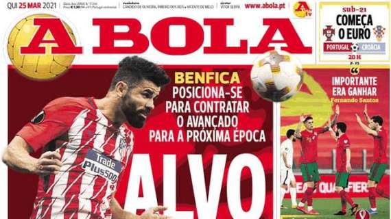 Le aperture portoghesi - Il Benfica piomba su Diego Costa. A breve summit con lo spagnolo