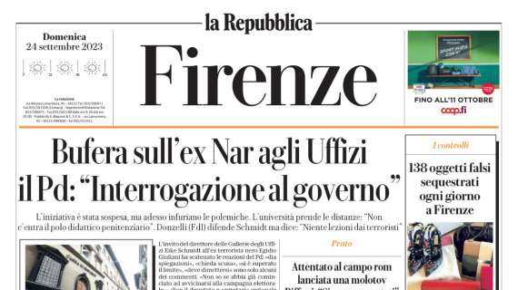 La Fiorentina sfida l'Udinese. La Repubblica: "Bonaventura al potere, l'uomo in più di Italiano"