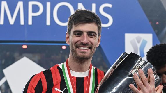 Milan, Gabbia: "La botta sul pareggio? Sto bene, sono contento che sia servita per il gol"