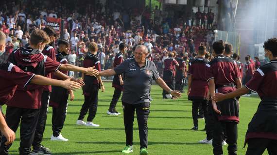 Salernitana, Castori arrabbiato: "Molto bene i 25 minuti della ripresa"