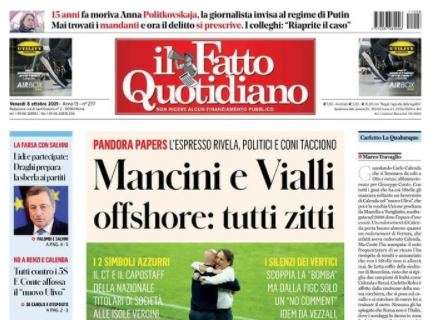 Il Fatto Quotidiano: "Mancini e Vialli offshore: tutti zitti"